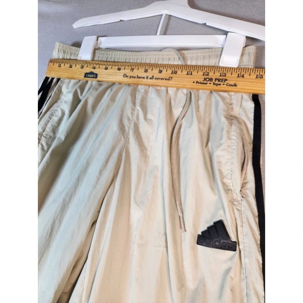 Adidas Mens Tiro Active Pants Cream Mesh Lined Joggers Medium